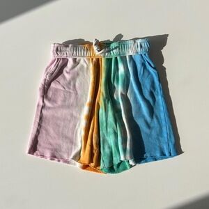 Wild Fable Multicolor Sweat Shorts in Blue